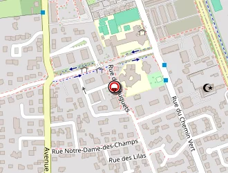 Carte de Comité Départemental Du Tourisme à Caen