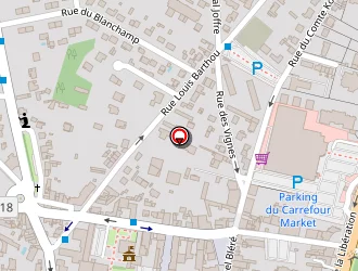 Carte de Carrefour Express à Lamorlaye