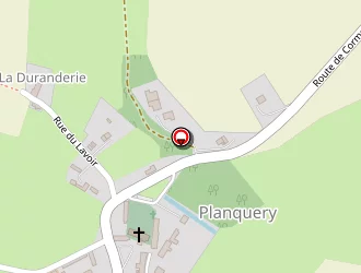 Carte de Boucle De Randonnee à Planquery