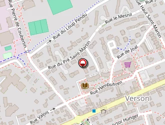 Carte de Fourchegue Benjamin à Verson