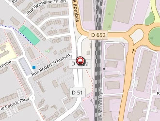 Carte de Pka à Woippy