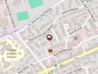 Carte de La Poste à Verson