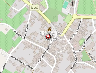 Carte de La Poste à Chigny-les-roses