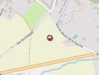 Carte de Ecole Primaire à Étrez