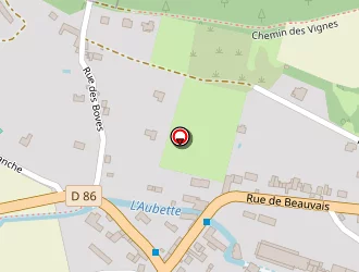 Carte de Alves Vexin Bâtiment Sanitaire à Magny-en-vexin