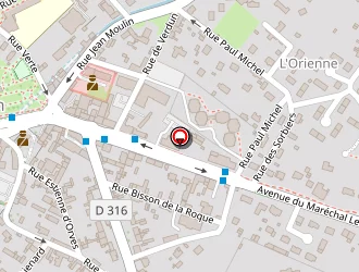 Carte de Auto Ecole Gaillon Formations à Gaillon