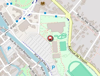 Carte de Secours Catholique à Verdun