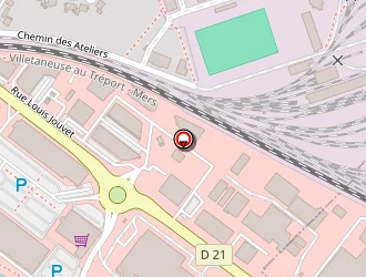 Carte de Del Arte à Persan