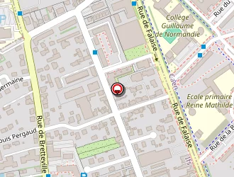 Carte de Distri Center à Ifs