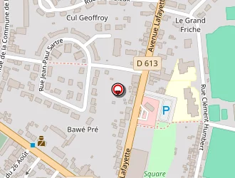 Carte de Complexe Sportif Humbert à Jarny