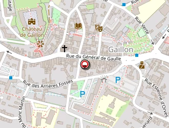 Carte de Attié Irène à Gaillon