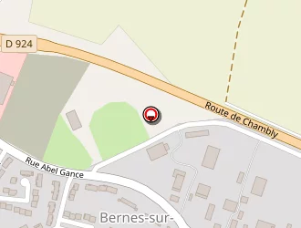 Carte de Mémorial De Bernes Sur Oise à Bernes-sur-oise