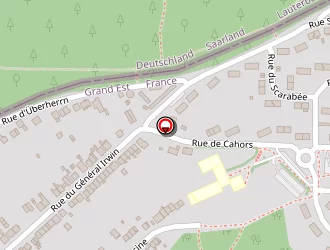 Carte de Gymnases à Hôpital (l')