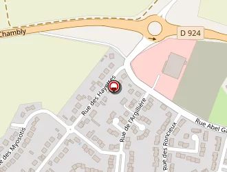 Carte de Dp Fioul à Bernes-sur-oise