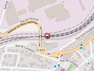 Carte de Ville De Verdun à Verdun