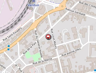 Carte de Mecs Fejm à Verdun