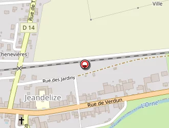 Carte de Urgence (services Locaux) à Jeandelize