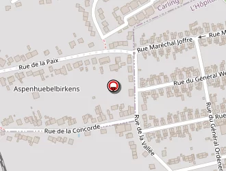 Carte de Logiest à Hôpital (l')