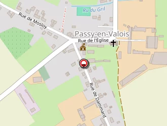 Carte de Ypose à Passy-en-valois