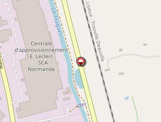 Carte de S.c.a Normande à Lisieux