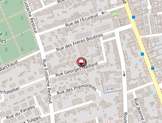 Carte de Fournis Coiffure à Caen