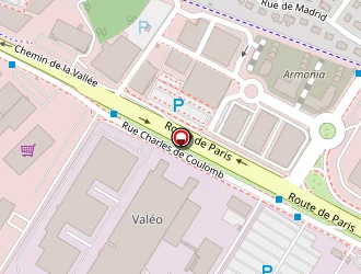 Carte de Euromaster à Mondeville