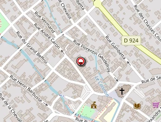 Carte de Tremplin (association Intermediaire) à Chambly