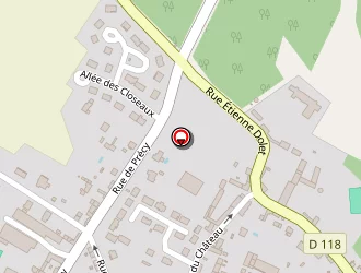 Carte de Au Disque Bleu à Boran-sur-oise