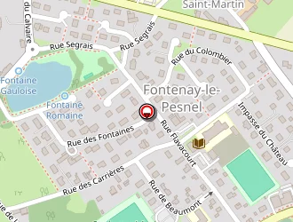 Carte de Lepenant Germain à Fontenay-le-pesnel