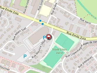 Carte de City Stade D'ornano à Mondeville