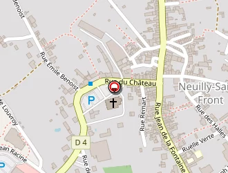 Carte de Institut Coup D'eclat à Neuilly-saint-front