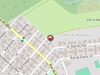 Carte de Agence Postale à Giraumont