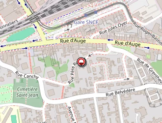 Carte de Le Moulin A Café à Caen