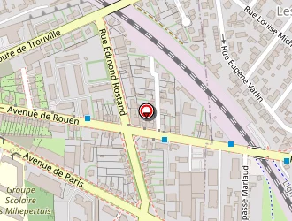 Carte de Parking Effia Caen Gare Sncf à Caen