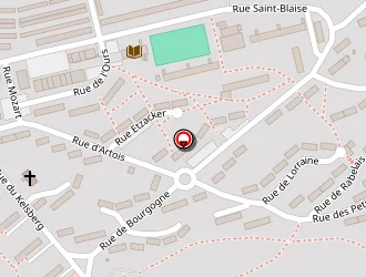 Carte de Behren Plâtrerie à Behren-lès-forbach