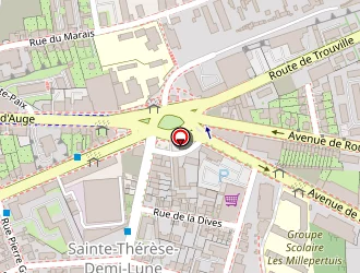 Carte de Hair Swagg à Caen