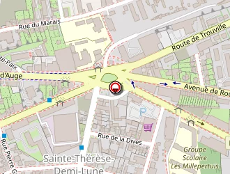 Carte de Saint-val Fabien à Caen