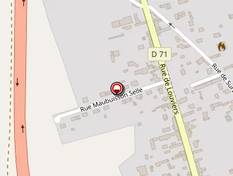 Carte de Station Service Elan à Acquigny