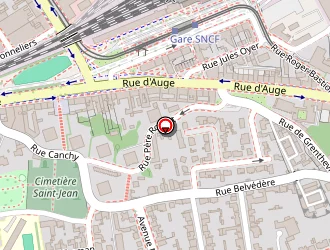 Carte de Centre De Formation Continue Ste-ursule à Caen