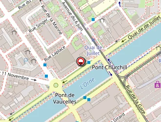 Carte de Pecullo Jennifer à Caen