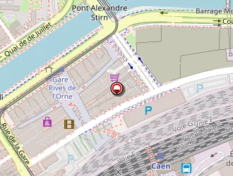 Carte de Lecler Marion à Caen