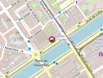 Carte de Sim 14 à Caen