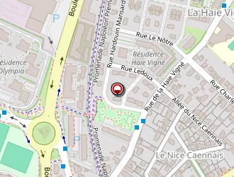 Carte de Le Bourgeois Antoinette à Caen