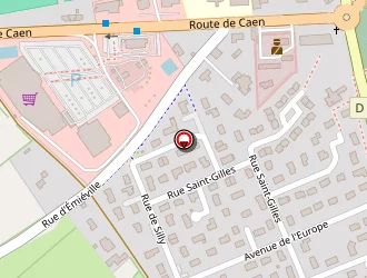 Carte de Cotty Martine à Troarn