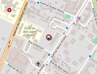 Carte de Lycée Professionnel Privé Croiset à Chantilly