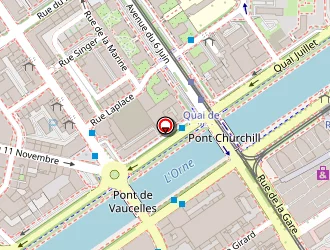 Carte de Vélo Station à Caen