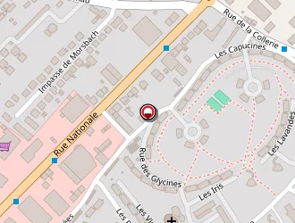 Carte de Primoccaz à Forbach