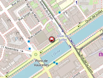 Carte de Au Fil De L'o à Caen