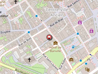 Carte de Le Saos Jean Michel à Caen