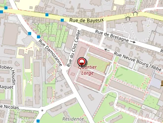 Carte de Masson David à Caen